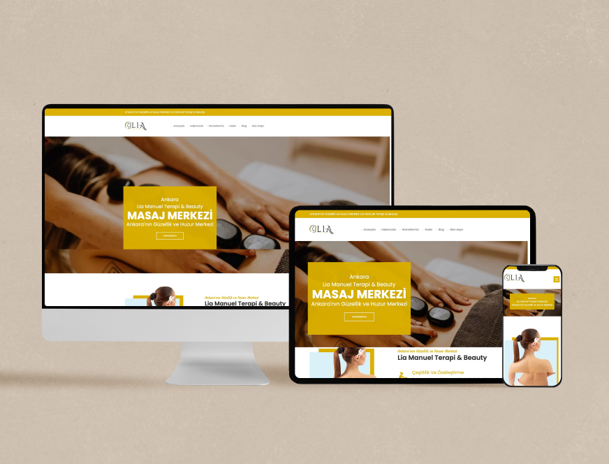 Lia Manuel Terapi & Beauty Web Sitesi